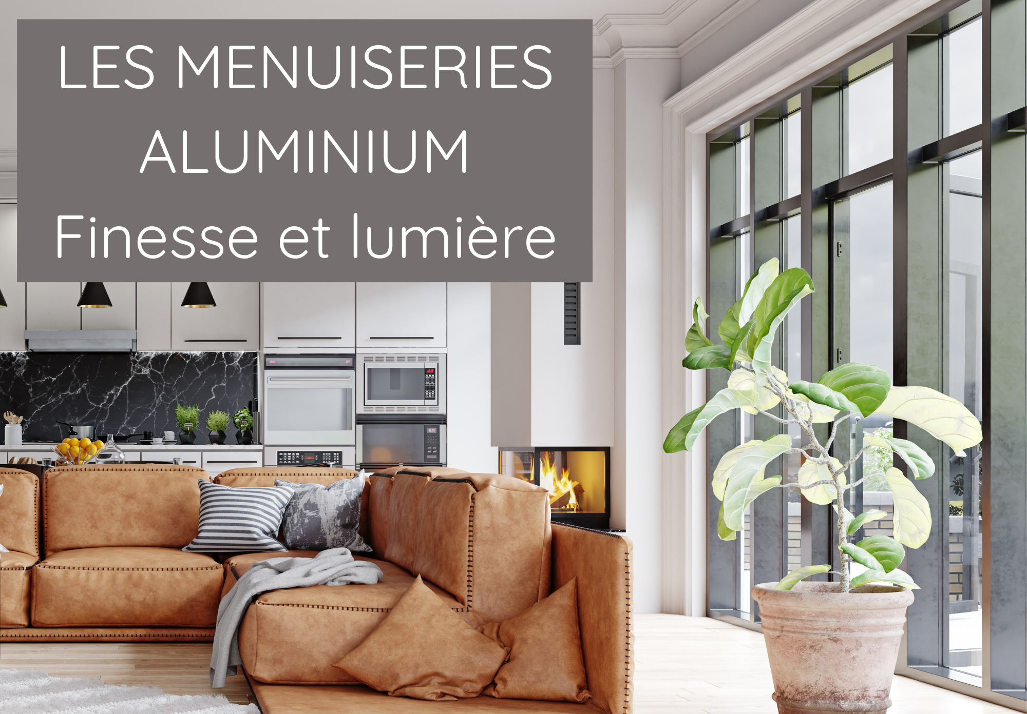 menuiseries aluminium - finesse et lumière