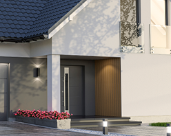 porte d'entrée moderne pour maison