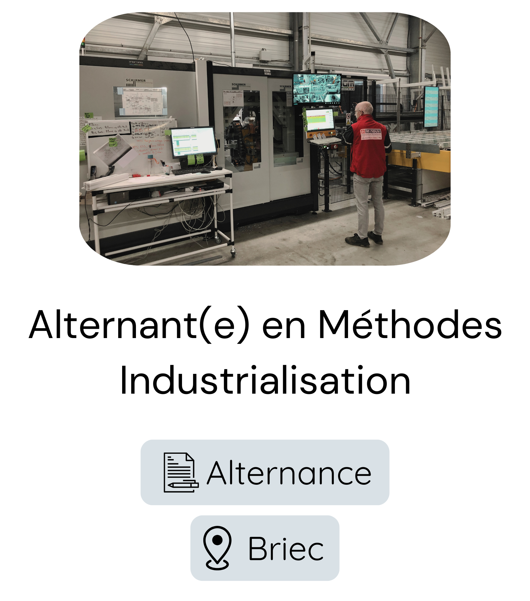 alternance - méthodes industrialisation - bretagne