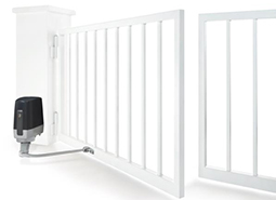 portail pvc park sécurité